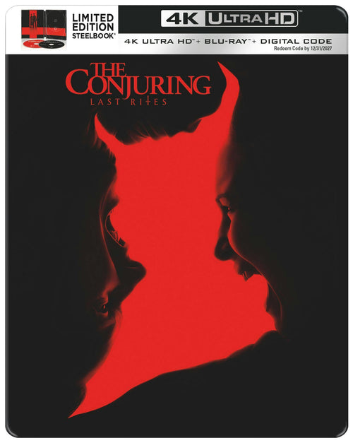 The Conjuring: Last Rites (Limited Edition 4K Ultra HD Steelbook + Blu-ray + Digital) [UHD]