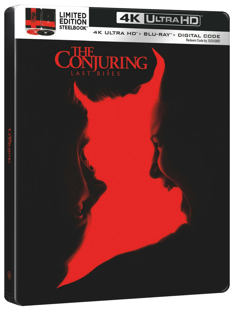 Thr Conjuring: Last Rites (Limited Edition 4K Ultra HD Steelbook + Blu-ray + Digital) [UHD]