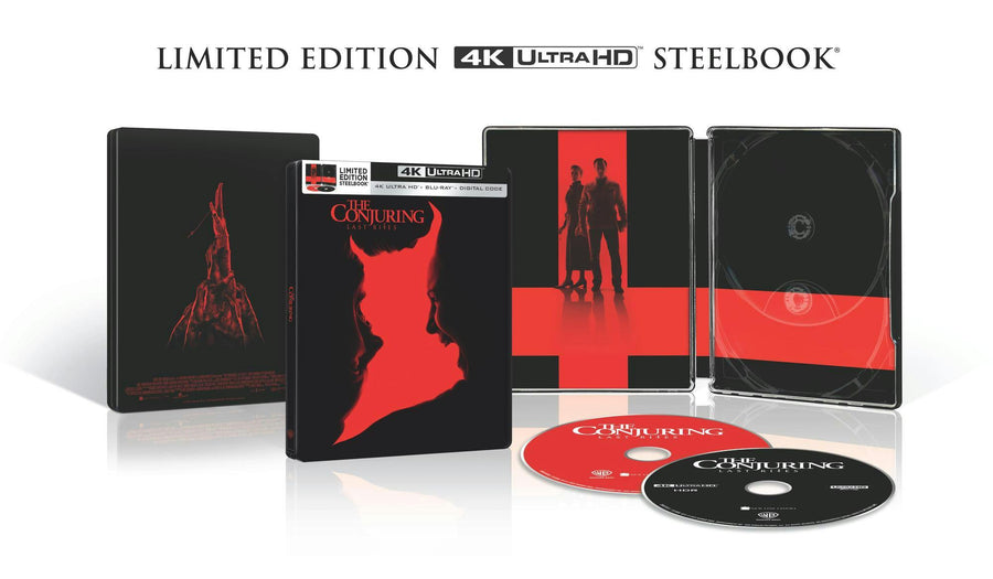 The Conjuring: Last Rites (Limited Edition 4K Ultra HD Steelbook + Blu-ray + Digital) [UHD]