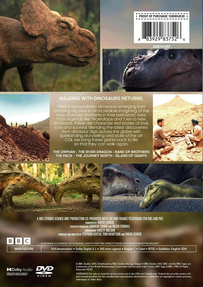 Walking With Dinosaurs (2025) [DVD]