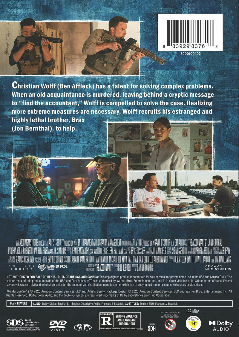 The Accountant 2 [DVD]
