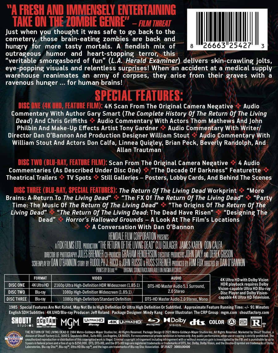 The Return of the Living Dead - Limited Edition Steelbook [UHD]