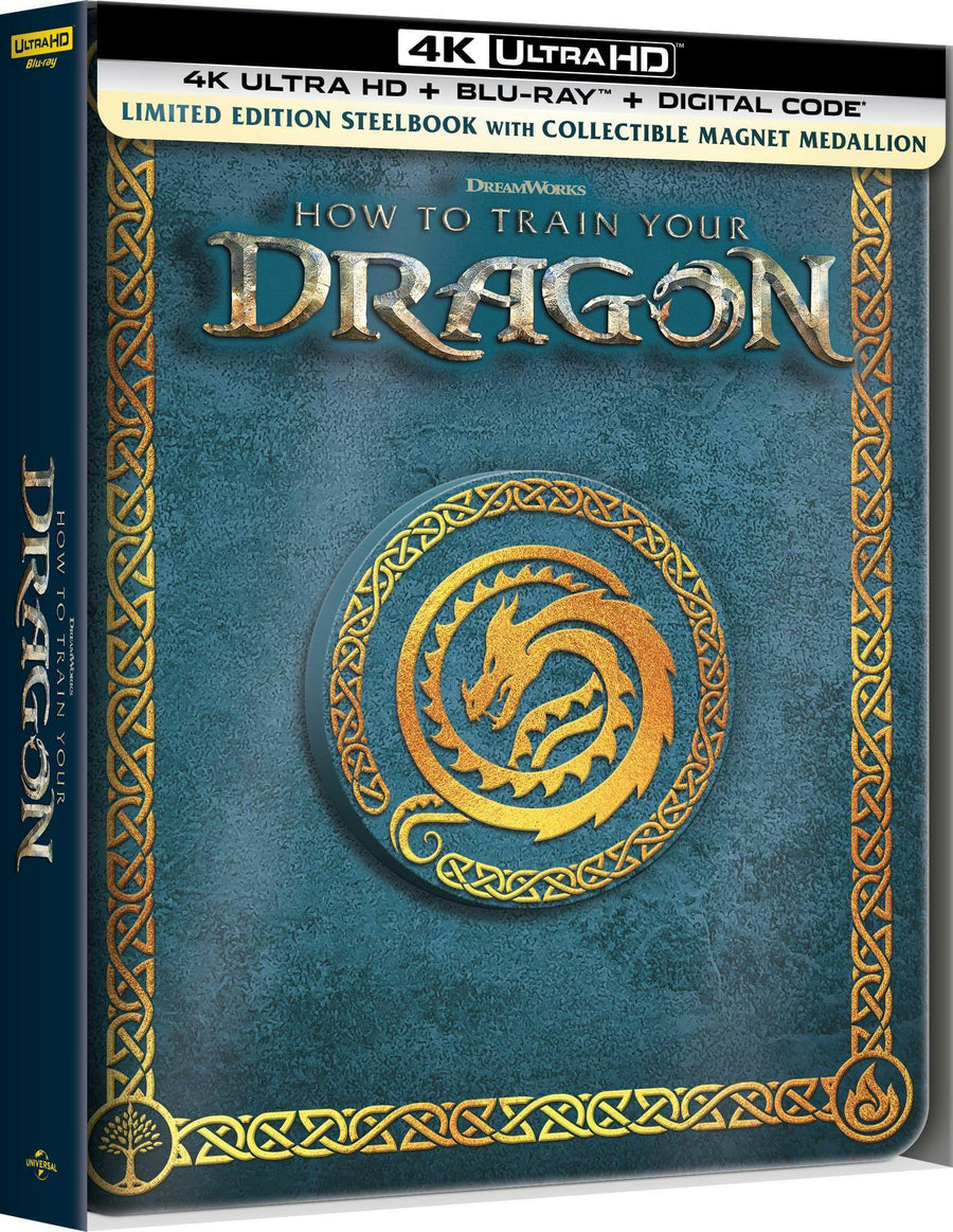 How To Train Your Dragon (Limited Edition 4K Ultra HD Steelbook + Blu-ray + Digital) [UHD]