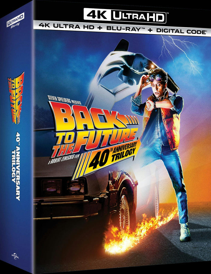 Back to the Future Trilogy - 40th Anniversary Edition (4K Ultra HD + Blu-ray + Digital) [UHD]