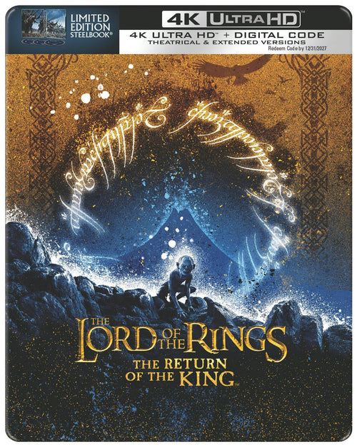 The Lord of the Rings: The Return of the King (Extended & Theatrical Versions) (Limited Edition 4K Ultra HD Steelbook + Digital) [UHD]