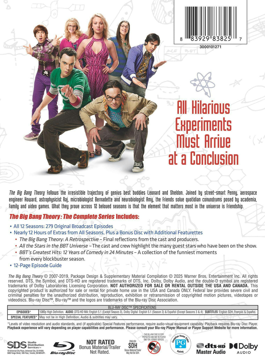 The Big Bang Theory: Complete Series [Blu-ray]