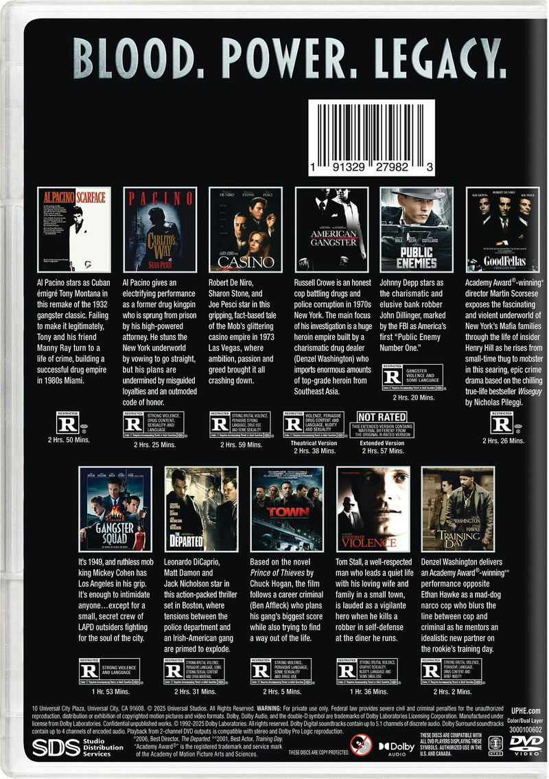 Gangsters 11-Movie Collection [DVD]
