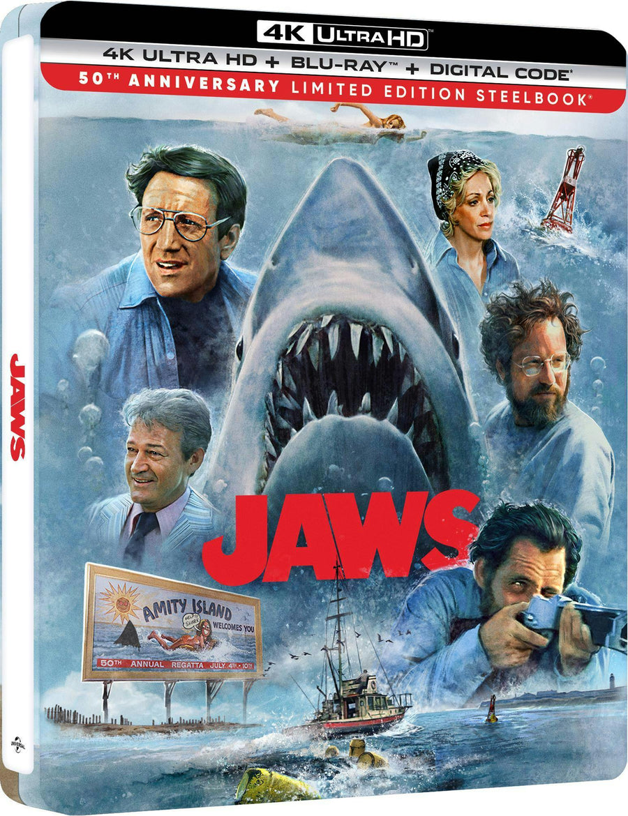 Jaws 50th Anniversary (Limited Edition Steelbook) [UHD]