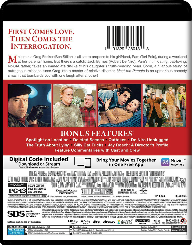 Meet the Parents (4K Ultra HD + Blu-ray + Digital) [UHD]