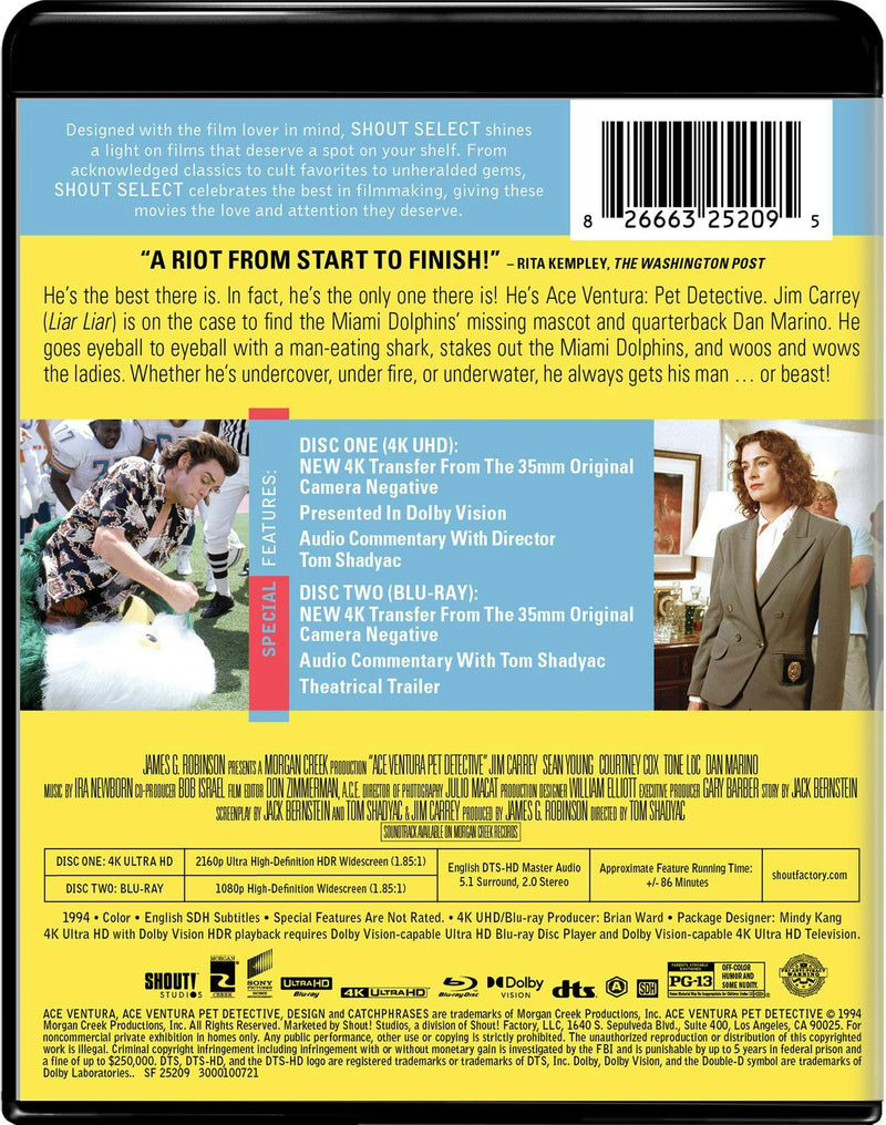 Ace Ventura: Pet Detective - Collector's Edition [UHD]