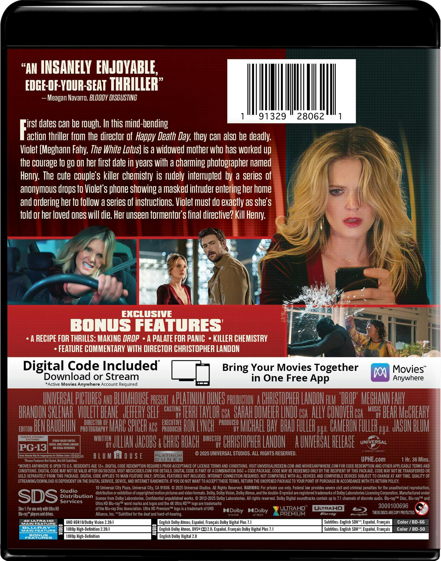 Drop (4K Ultra HD + Blu-ray) [UHD] – GRUV Entertainment