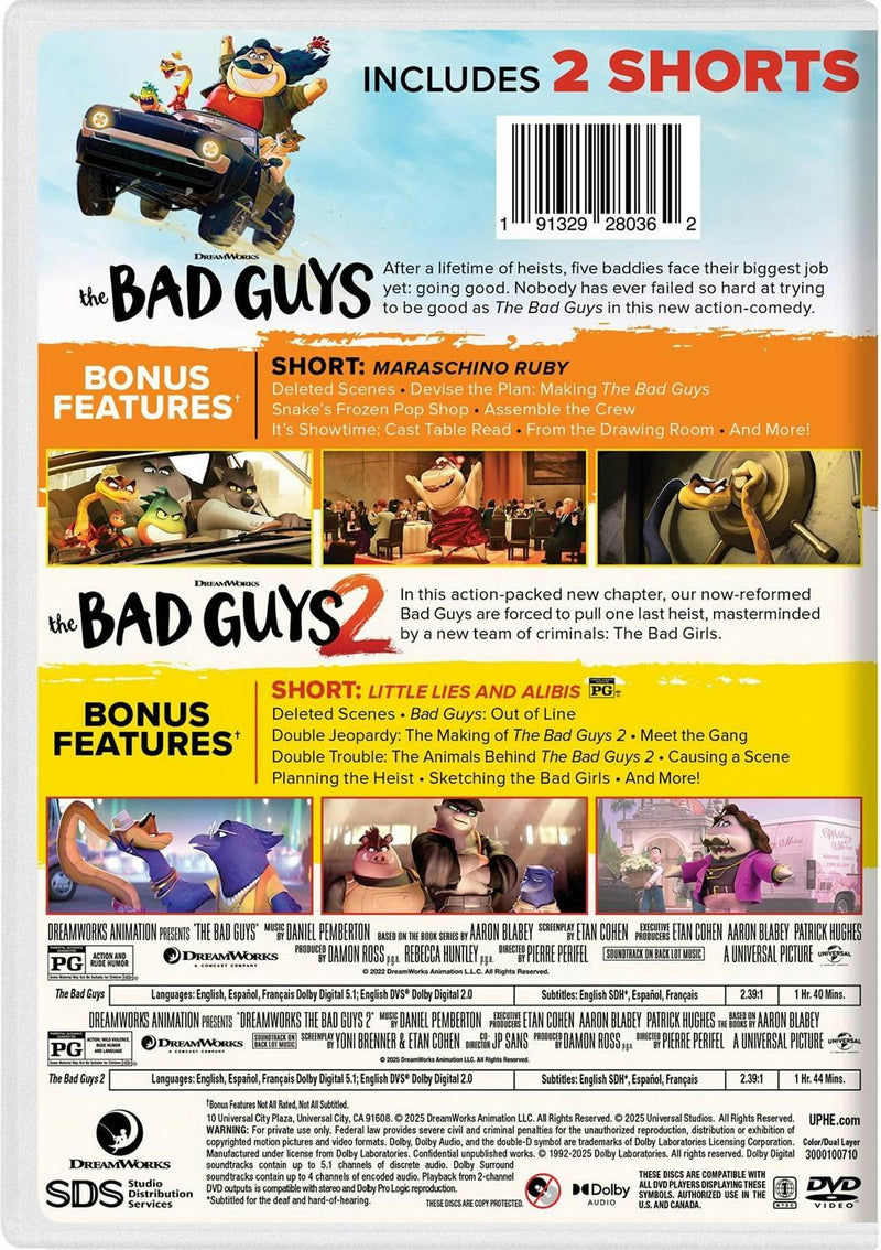 The Bad Guys 2-Movie Collection [DVD]