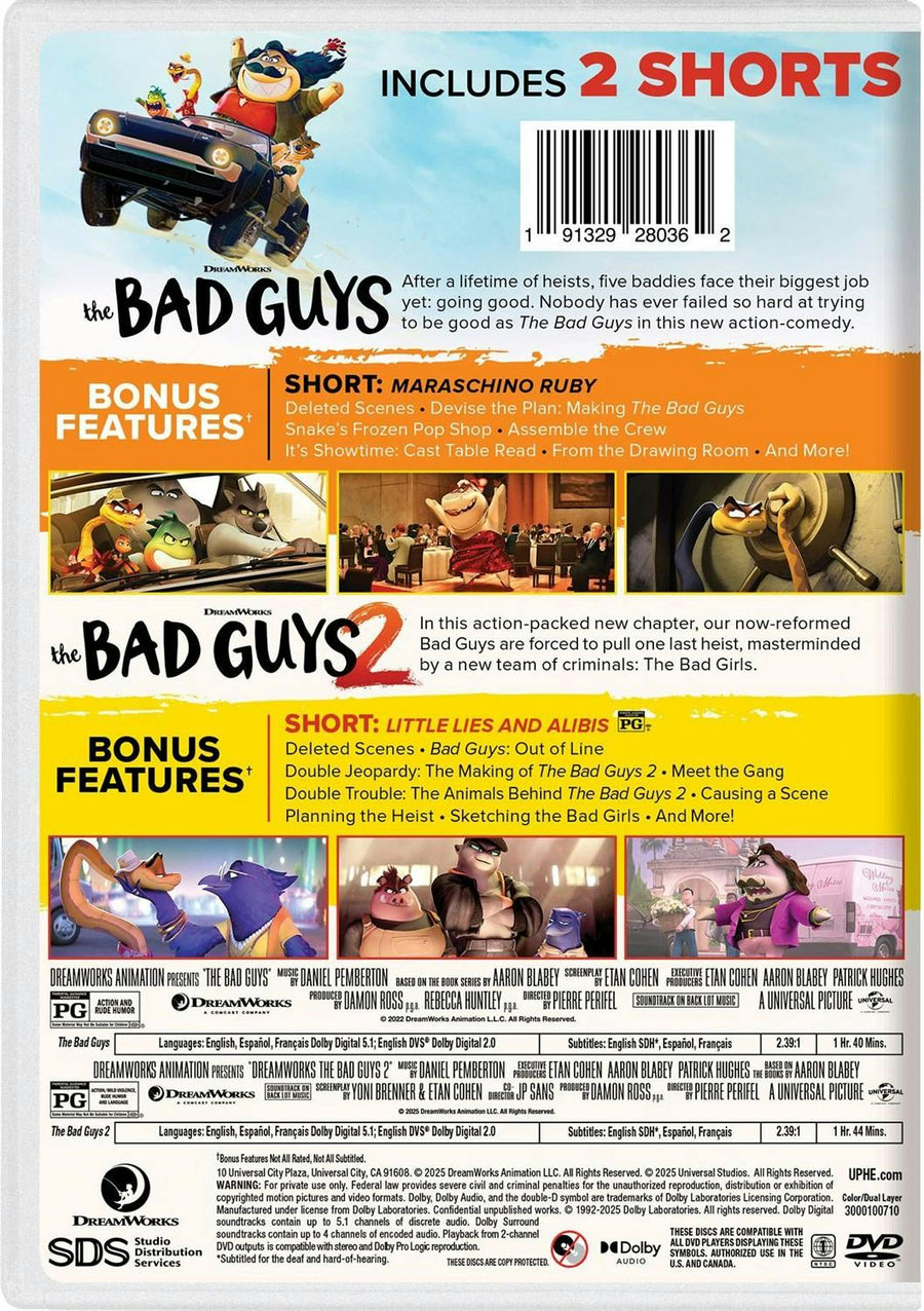 The Bad Guys 2-Movie Collection [DVD]
