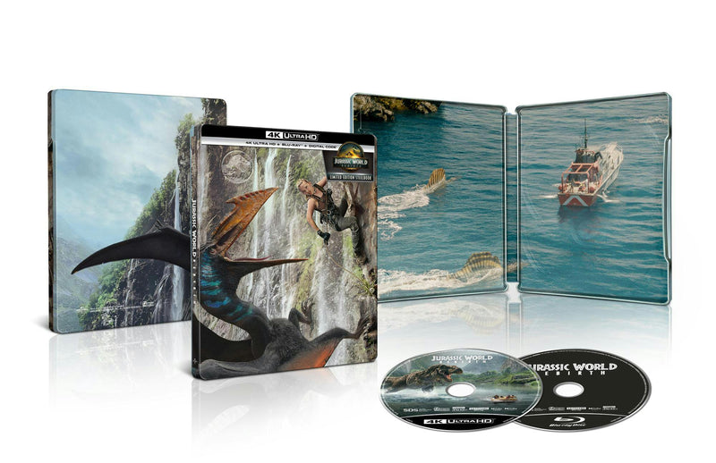 Jurassic World: Rebirth (Limited Edition 4K Ultra HD Steelbook + Blu-ray + Digital) [UHD]