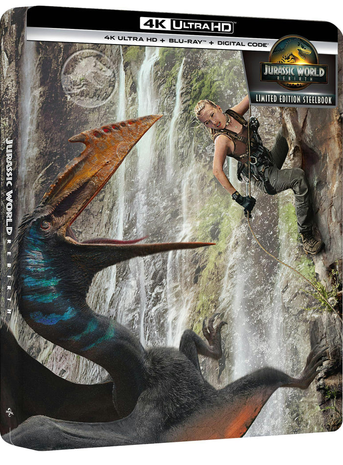 Jurassic World: Rebirth (Limited Edition 4K Ultra HD Steelbook + Blu-ray + Digital) [UHD]