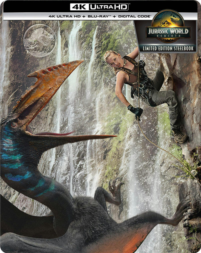 Jurassic World: Rebirth (Limited Edition 4K Ultra HD Steelbook + Blu-ray + Digital) [UHD]
