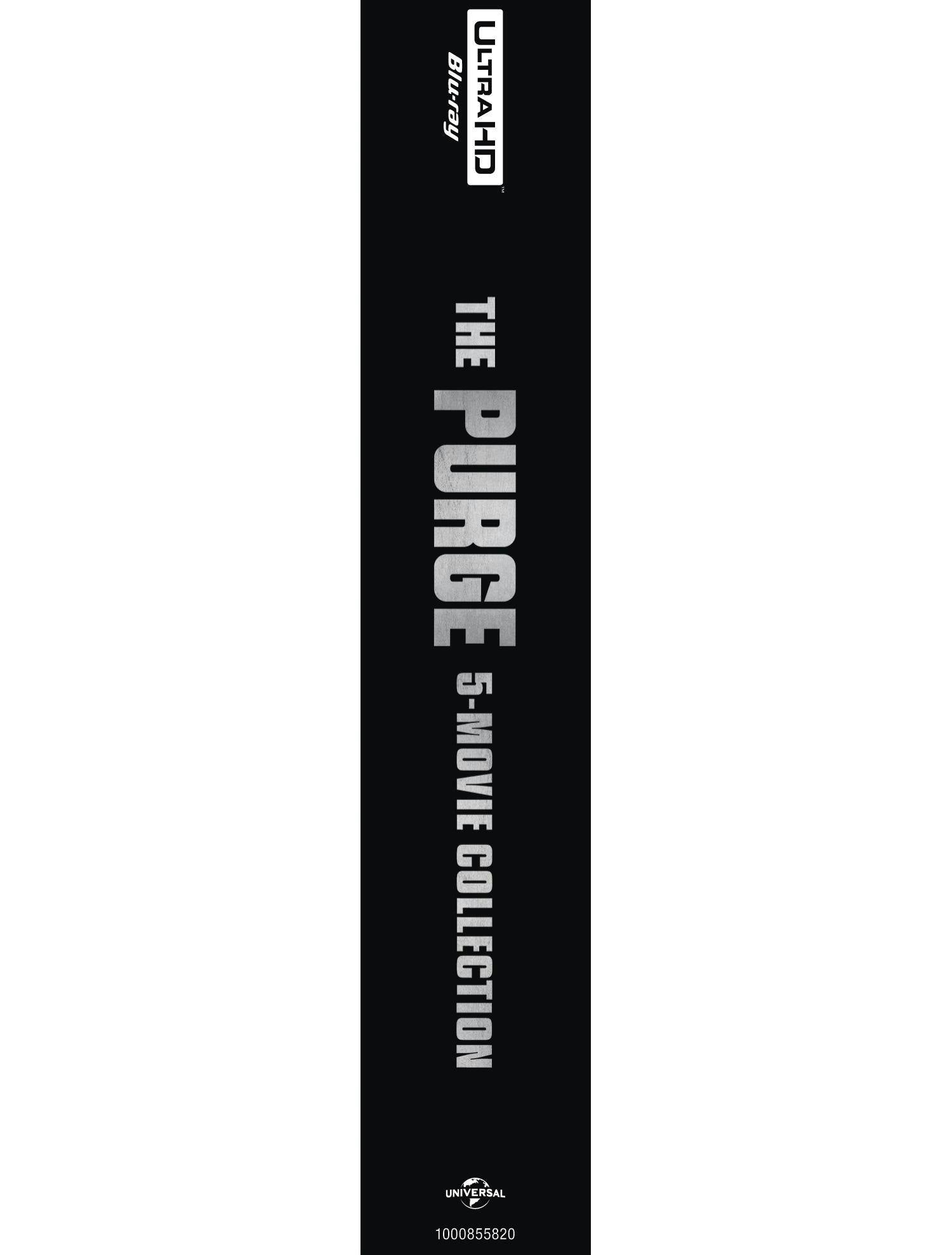 The Purge: 5-Movie Collection - 4K Ultra HD + Blu-ray + Digital (4K Ul