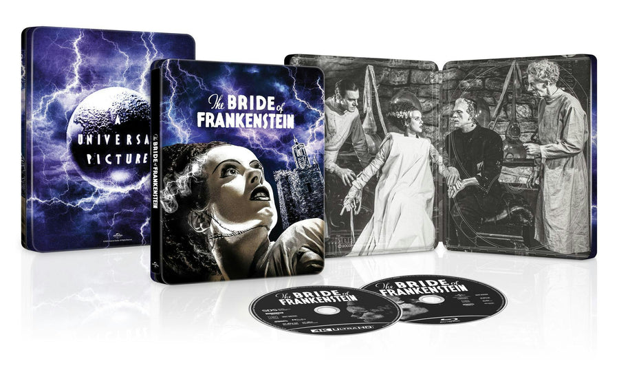 The Bride of Frankenstein - 90th Anniversary (Limited Edition 4K Ultra HD Steelbook + Blu-ray + Digital) [UHD]