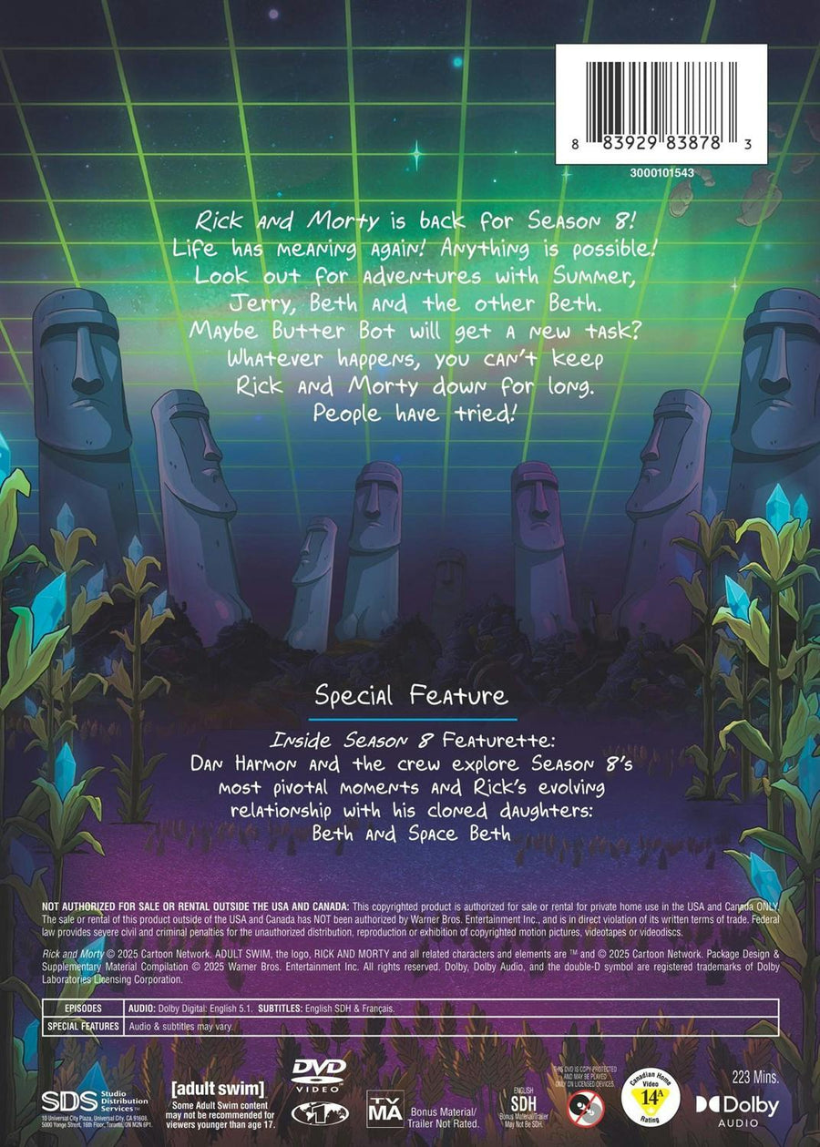 Rick and Morty: The Complete Eighth Season [DVD]