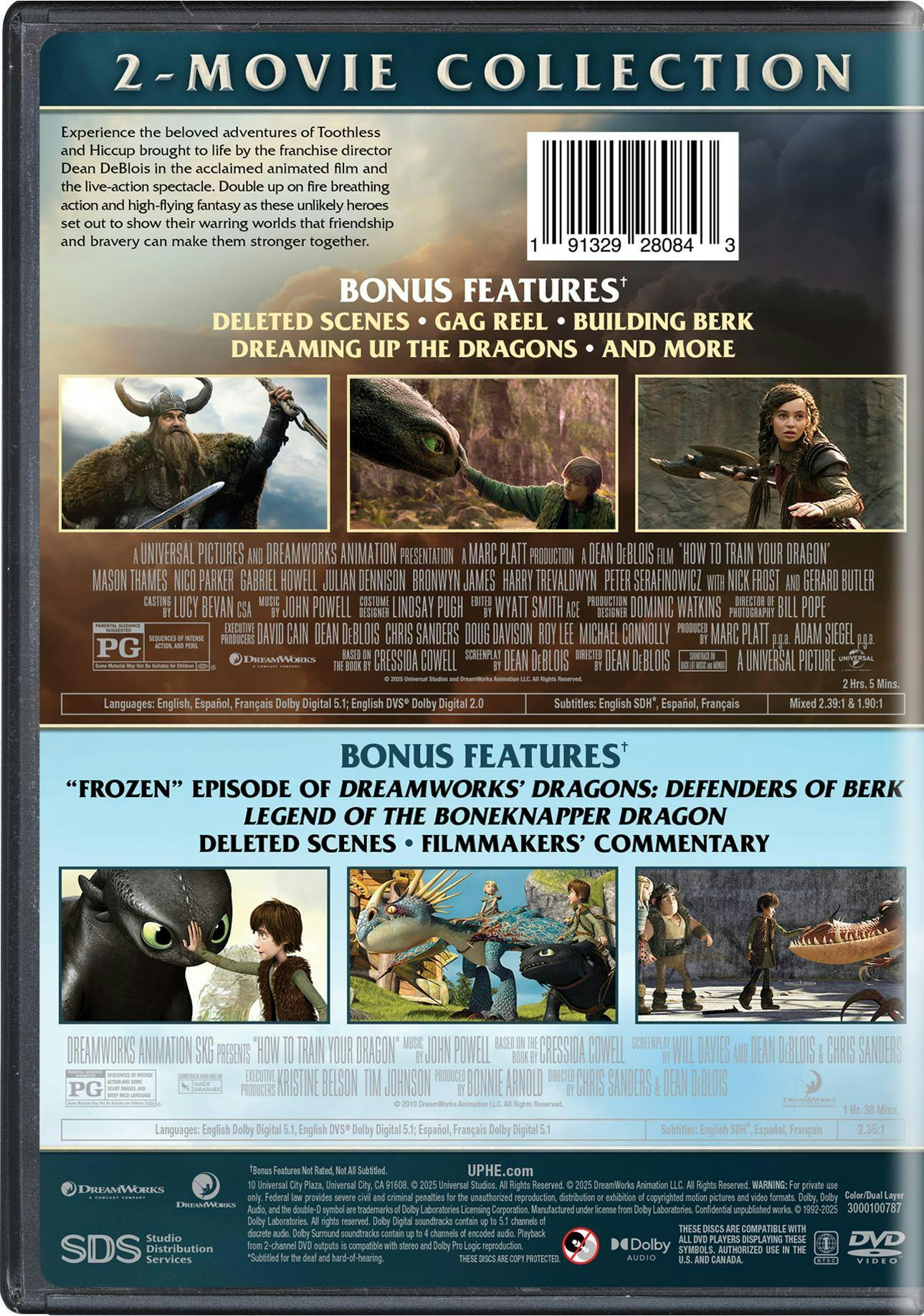 How to Train Your Dragon: 2-Movie Collection [DVD] – GRUV