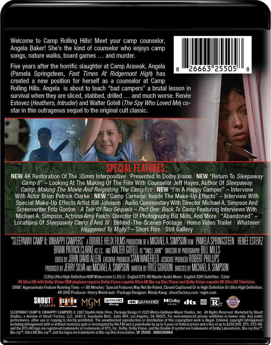 Sleepaway Camp II: Unhappy Campers - Collector's Edition [UHD]