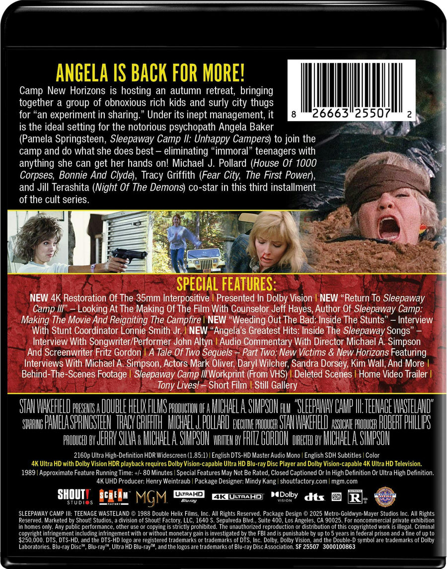 Sleepaway Camp III: Teenage Wasteland - Collector's Edition [UHD]