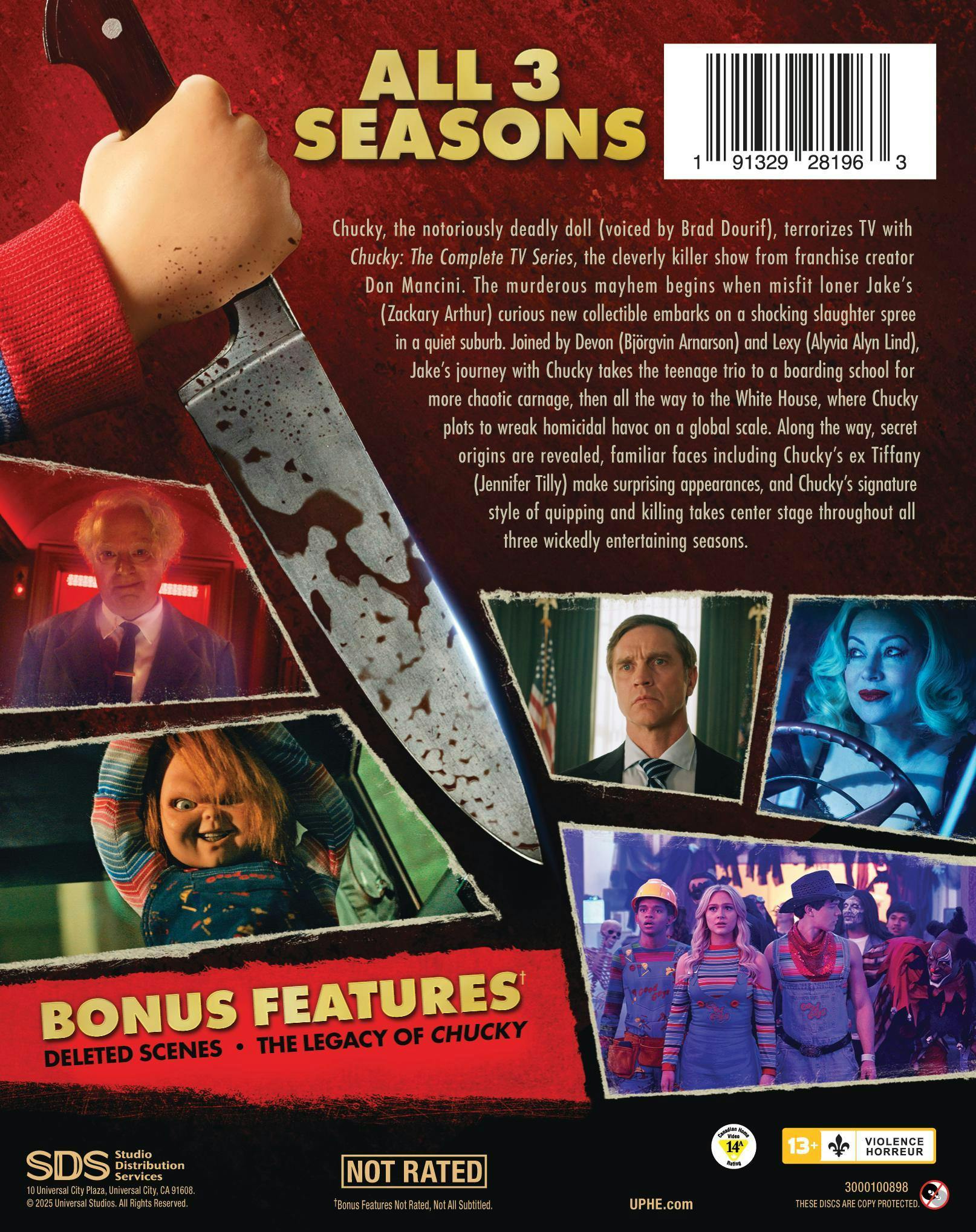 その他 Chucky: Complete Collection/ [Blu-ray] [Import] rdzdsi3 Chucky: The Complete Series [Blu-ray] – GRUV Entertainment