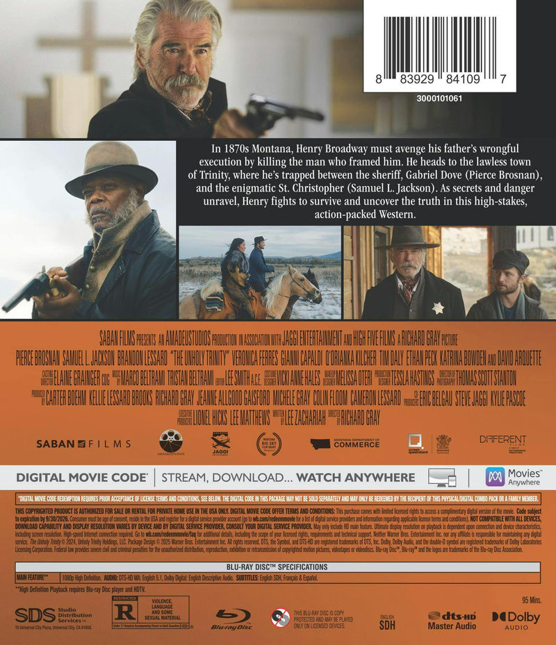 The Unholy Trinity (Blu-ray + Digital) [Blu-ray]