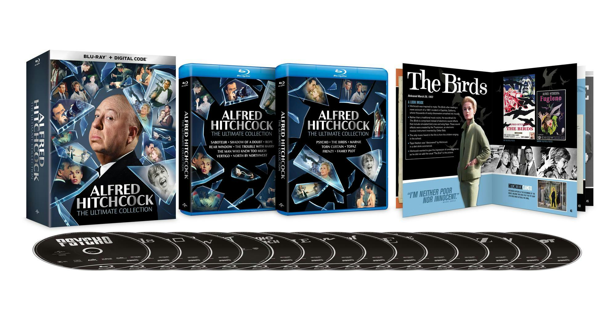 Alfred Hitchcock: The Ultimate Collection - Blu-ray + Digital (Blu