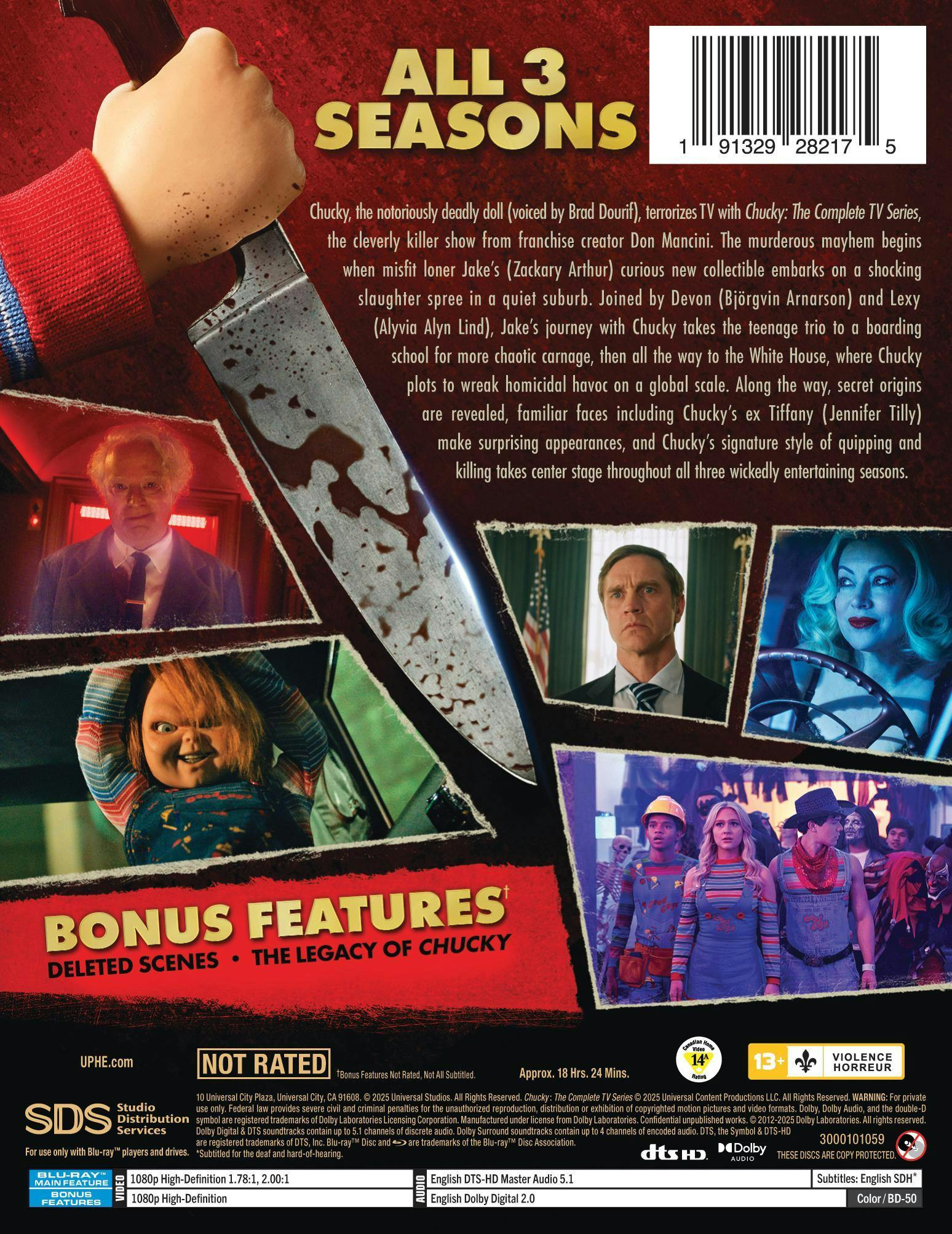 Chucky: The Complete Series (Limited Edition Steelbook) [Blu-ray]