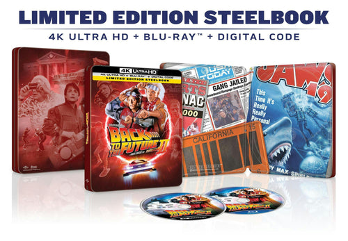 Back to the Future Part II (Limited Edition 4K Ultra HD Steelbook + Blu-ray + Digital) [UHD]