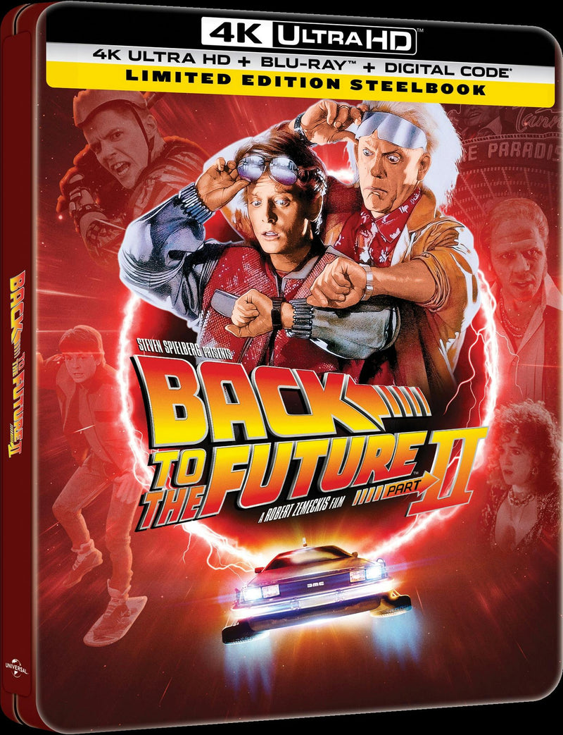 Back to the Future Part II (Limited Edition 4K Ultra HD Steelbook + Blu-ray + Digital) [UHD]