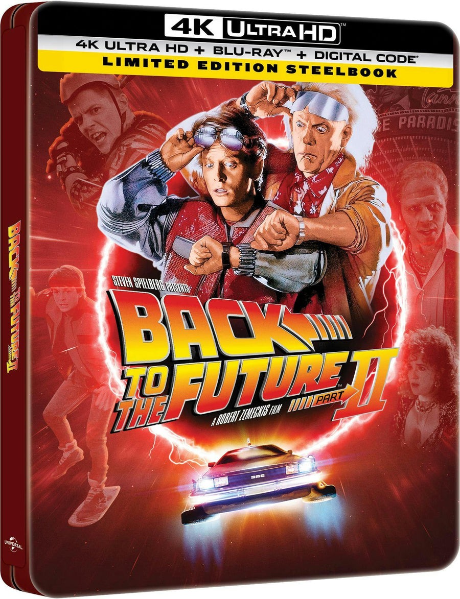 Back to the Future Part II (Limited Edition 4K Ultra HD Steelbook + Blu-ray + Digital) [UHD]