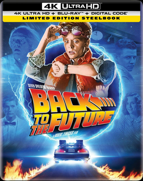 Back to the Future - 40th Anniversary (Limited Edition 4K Ultra HD Steelbook + Blu-ray + Digital) [UHD]