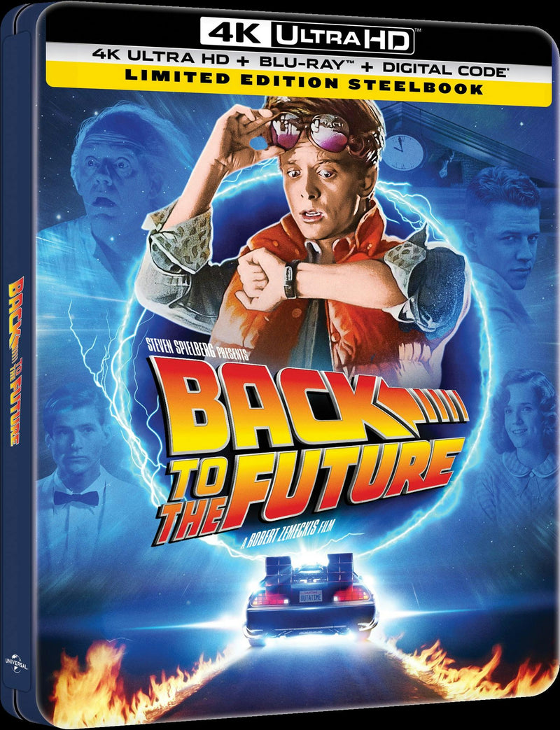 Back to the Future - 40th Anniversary (Limited Edition 4K Ultra HD Steelbook + Blu-ray + Digital) [UHD]