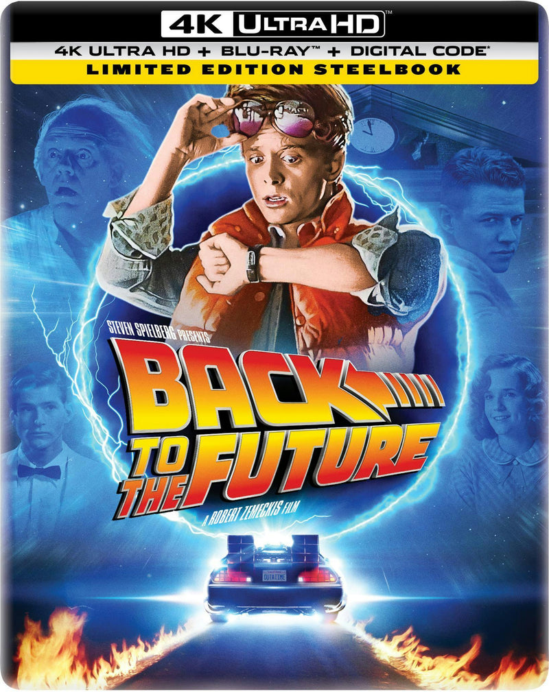Back to the Future - 40th Anniversary (Limited Edition 4K Ultra HD Steelbook + Blu-ray + Digital) [UHD]