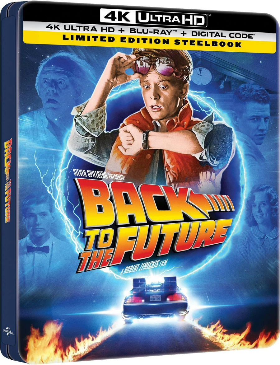 Back to the Future - 40th Anniversary (Limited Edition 4K Ultra HD Steelbook + Blu-ray + Digital) [UHD]