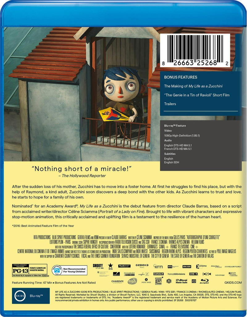 My Life as a Zucchini [Blu-ray]