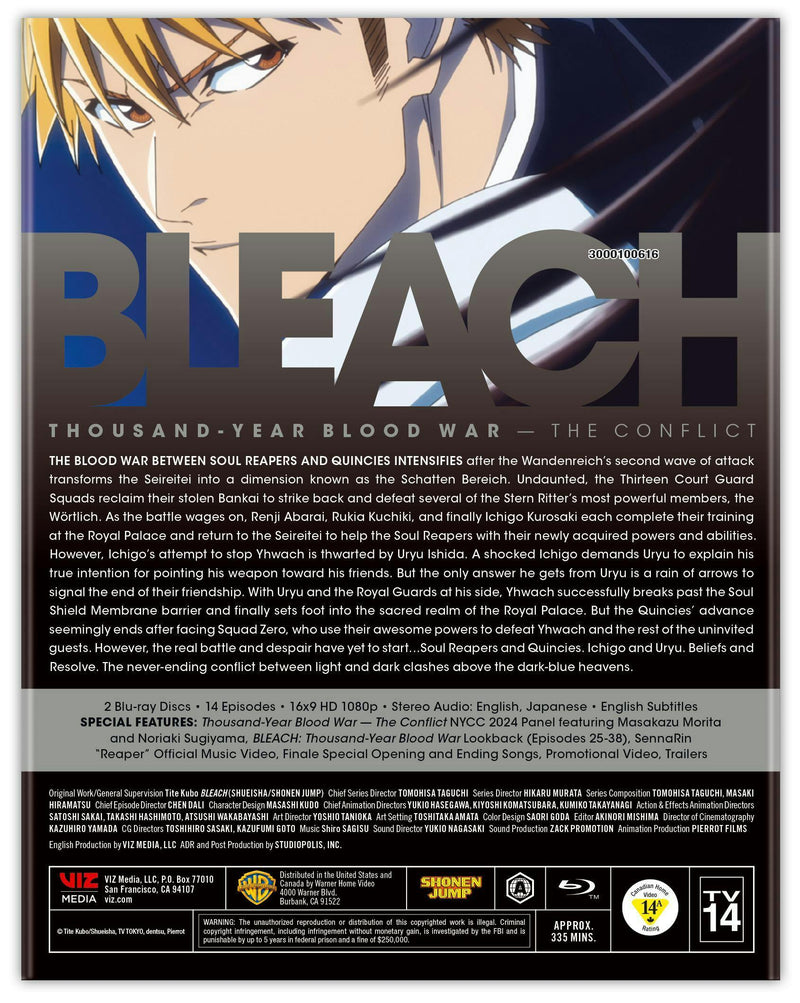 Bleach: Thousand Year Bloodwar Part 3 (Limited Edition with Book) [Blu-ray]
