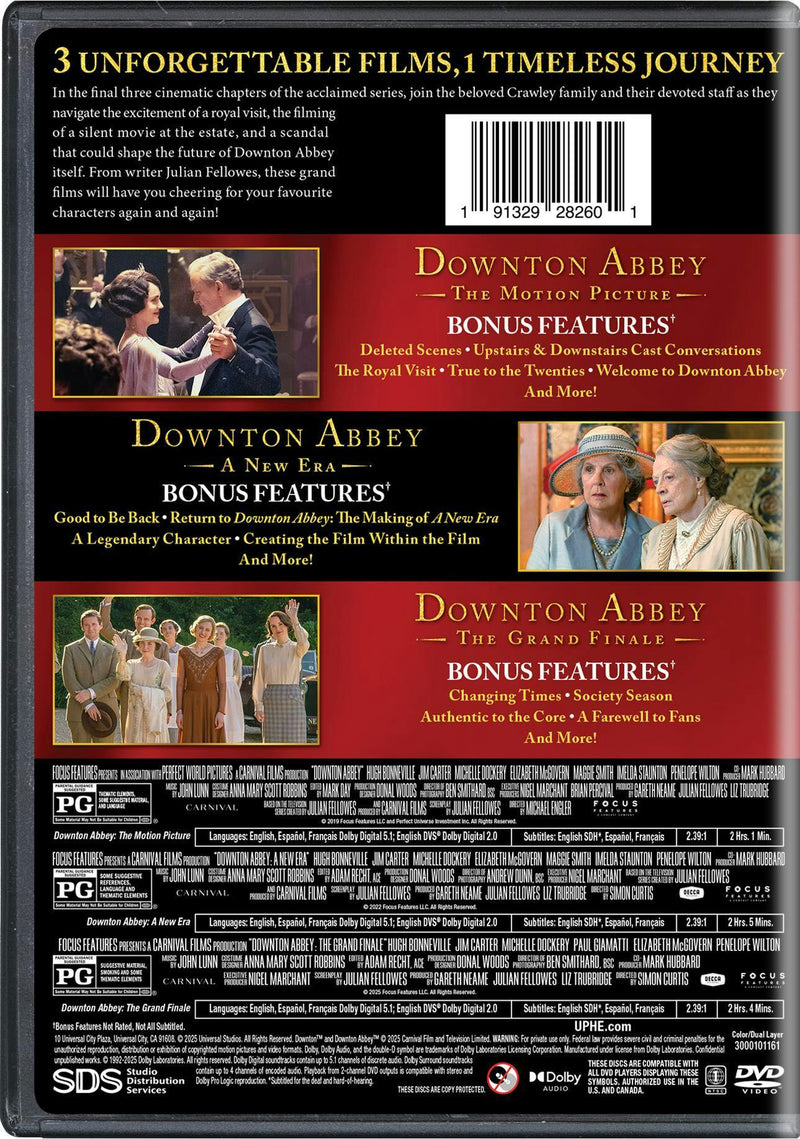 Downton Abbey 3-Film Collection [DVD]