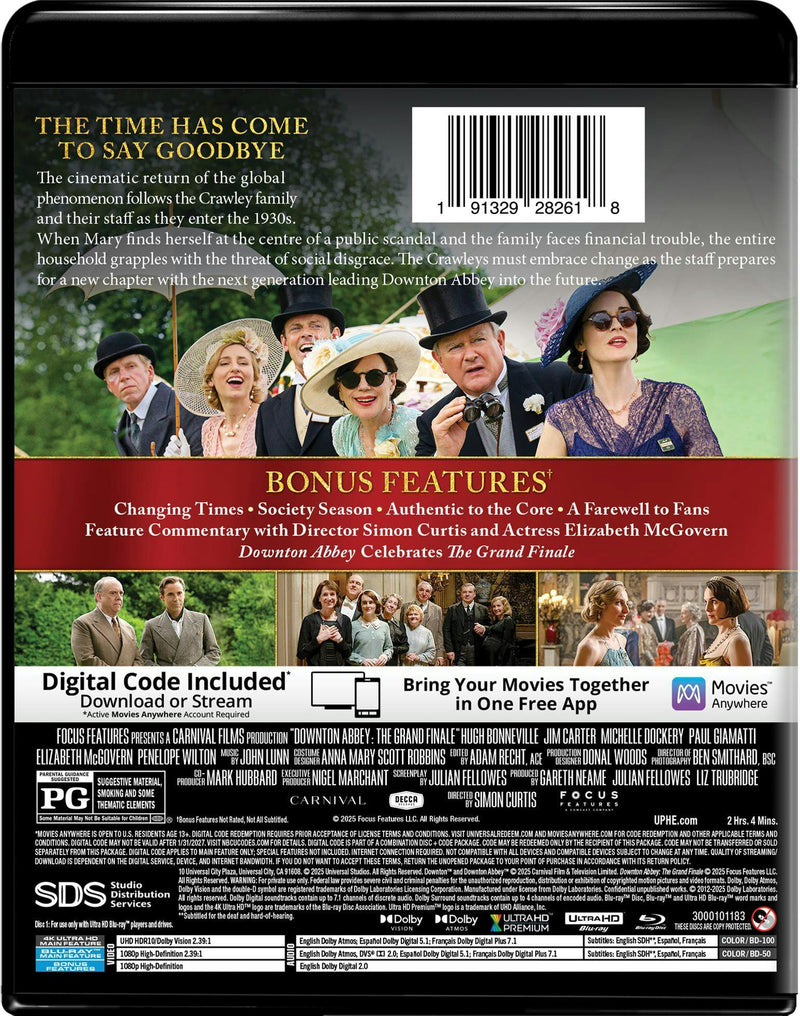Downton Abbey: The Grand Finale (4K Ultra HD + Blu-ray + Digital) [UHD]