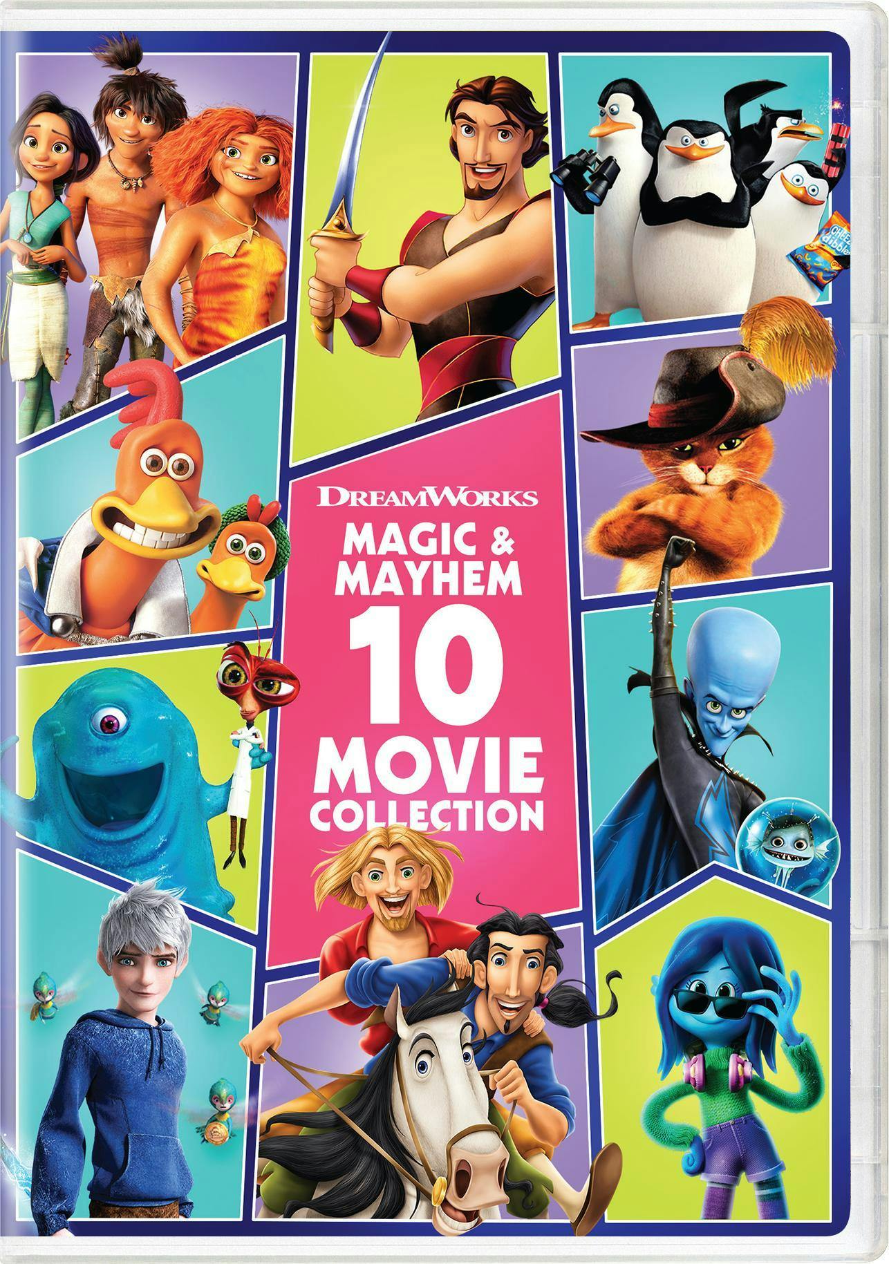 DreamWorks Magic & Mayhem 10-Movie Collection [DVD] – GRUV