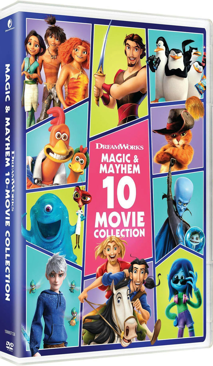 DreamWorks Magic & Mayhem 10-Movie Collection [DVD]
