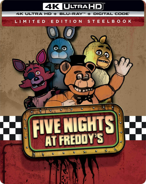 Five Nights and Freddy's (Limited Edition 4K Ultra HD Steelbook + Blu-ray + Digital) [UHD]