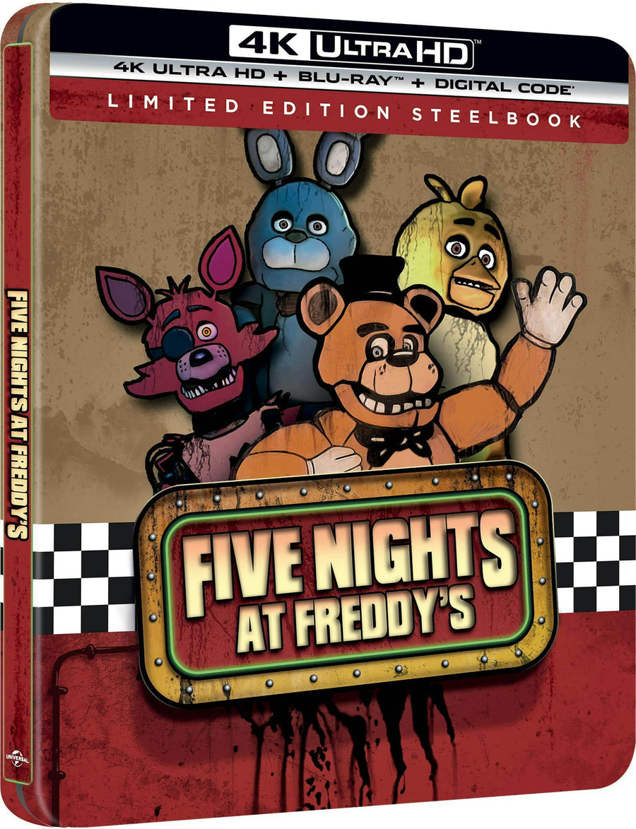 Five Nights and Freddy's (Limited Edition 4K Ultra HD Steelbook + Blu-ray + Digital) [UHD]