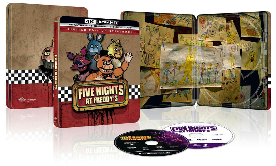 Five Nights and Freddy's (Limited Edition 4K Ultra HD Steelbook + Blu-ray + Digital) [UHD]