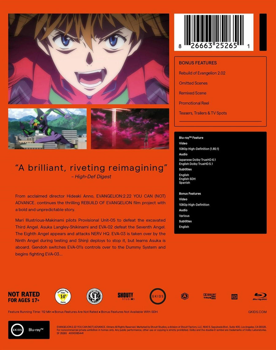 Evangelion: 2.0 You Can (Not) Advance [Blu-ray]