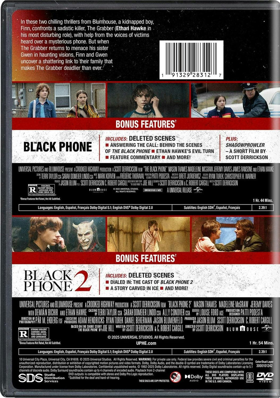 Black Phone 2-Movie Collection [DVD]
