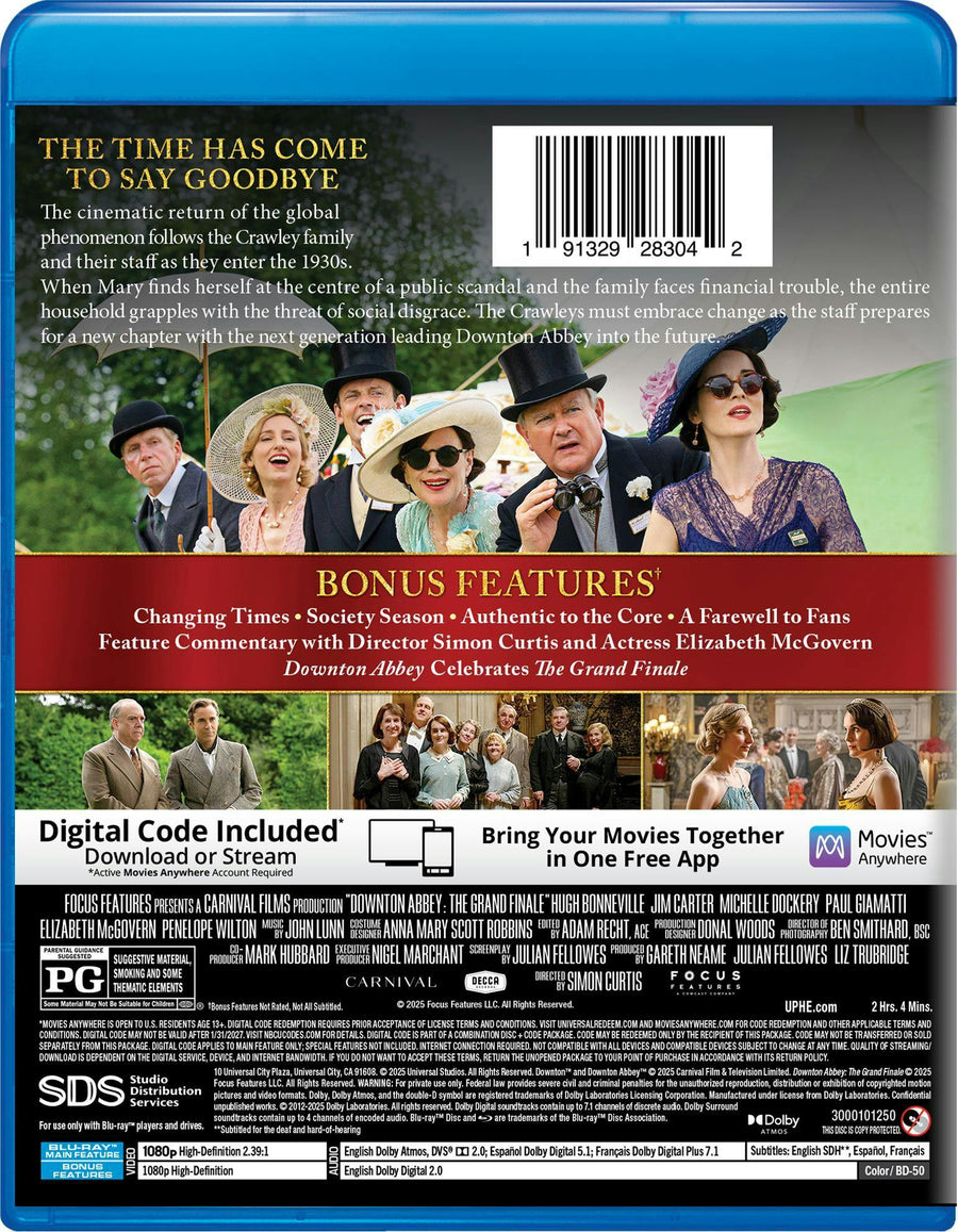 Downton Abbey: The Grand Finale (Blu-ray + Digital) [Blu-ray]