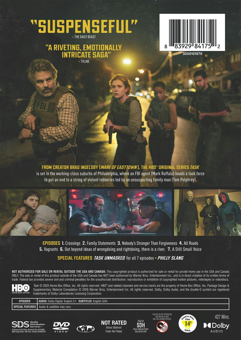 Task: The Complete First Season [DVD]